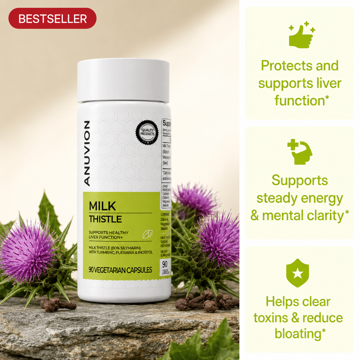 Anuvion Milk Thistle Power